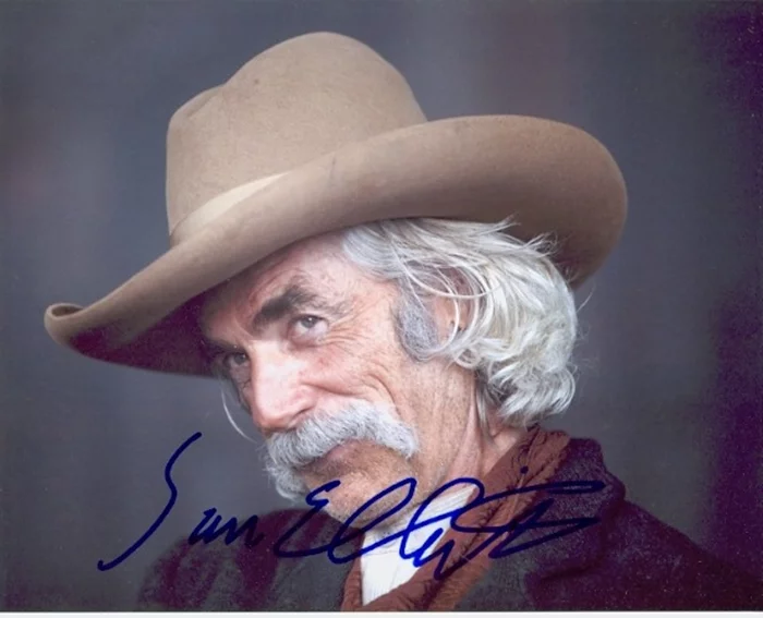 Sam Elliott autograph