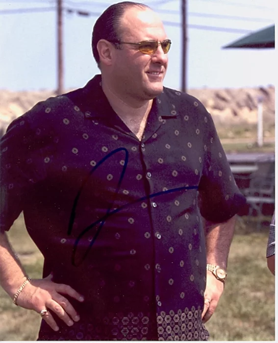 James Gandolfini autograph