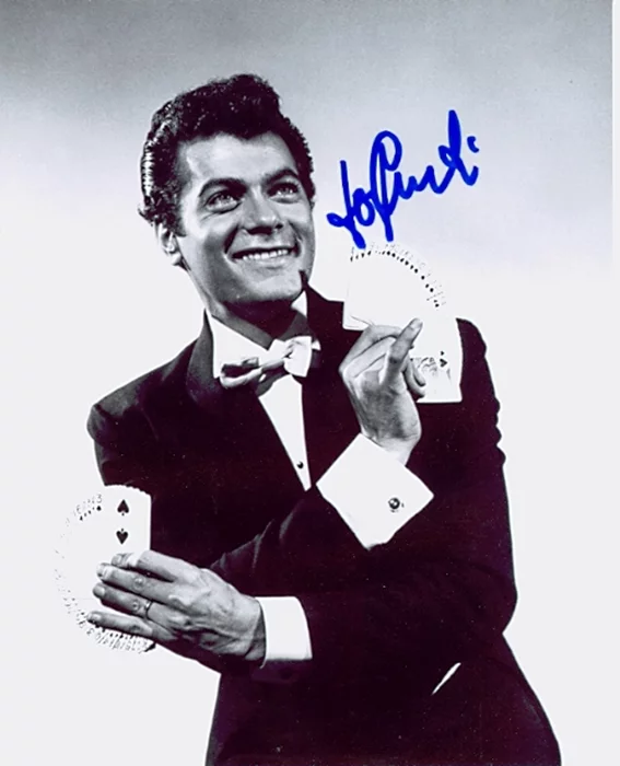 Tony Curtis autograph