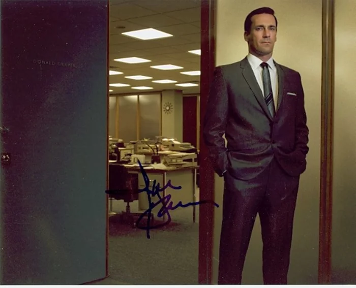 Jon Hamm autograph