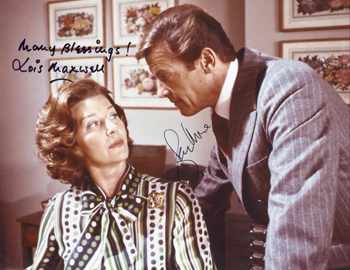 James Bond autograph