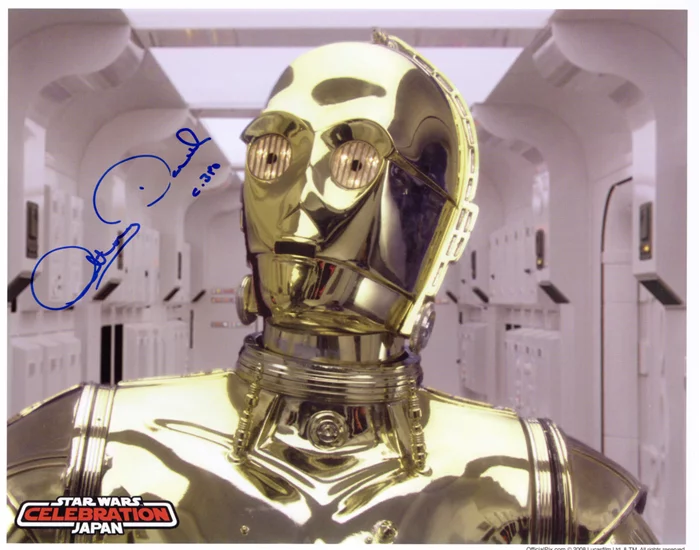 Anthony Daniels autograph