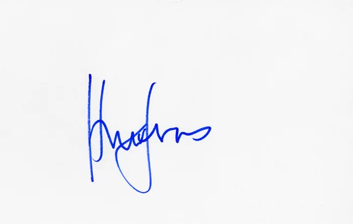 Harrison Ford autograph