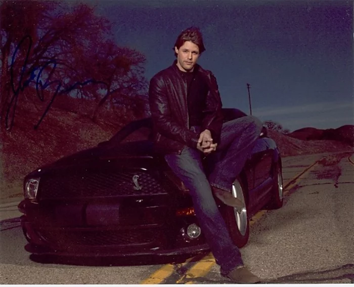 Justin Bruening autograph
