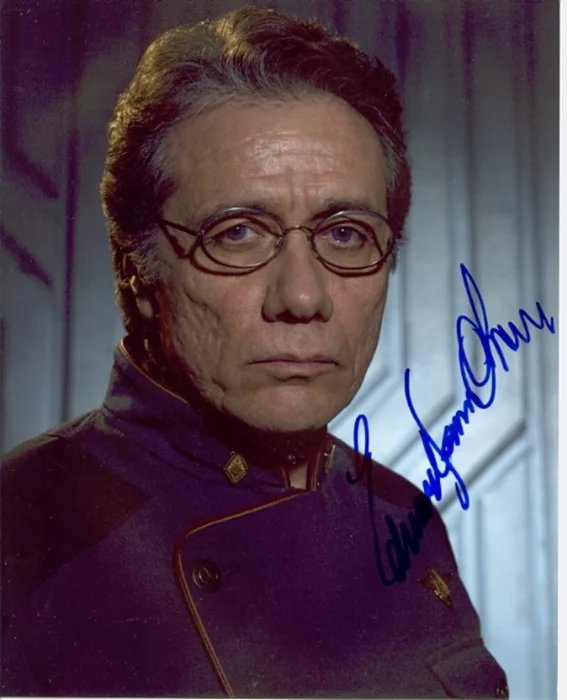 Edward James Olmos autograph