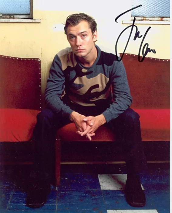 Jude Law autograph