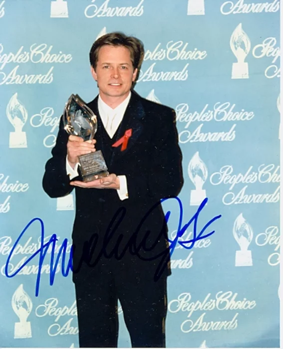 Michael J. Fox autograph