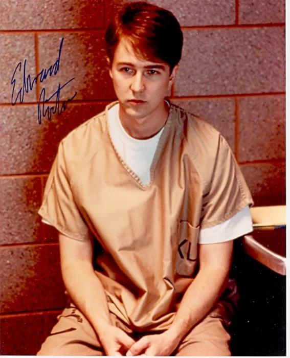 Edward Norton autograph