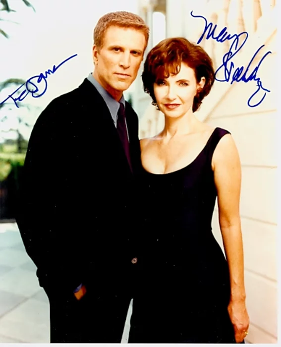 Ted Danson and Mary Steenburgen autograph