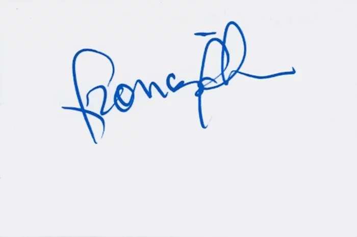 Frances Fisher autograph
