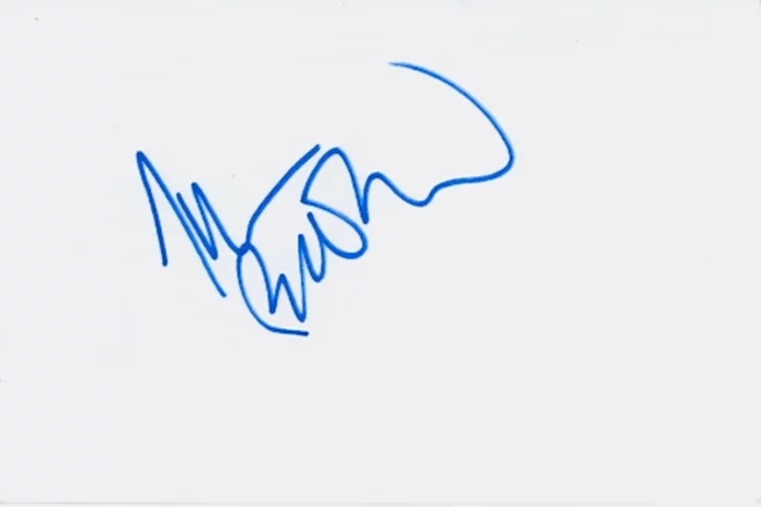 Tom Brokaw autograph