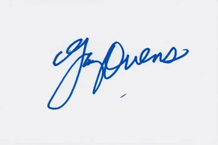 Gary Owens autograph