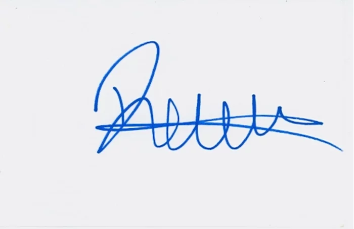 Dev Patel autograph