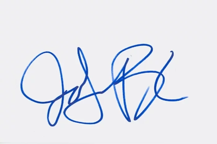 Jennifer Blanc autograph