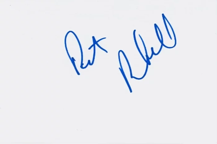Peter Reckell autograph