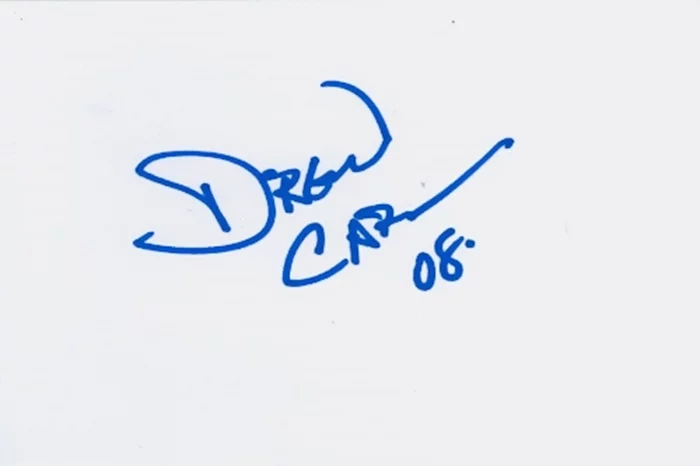 Drew Carey autograph