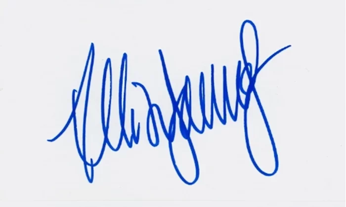Allison Janney autograph