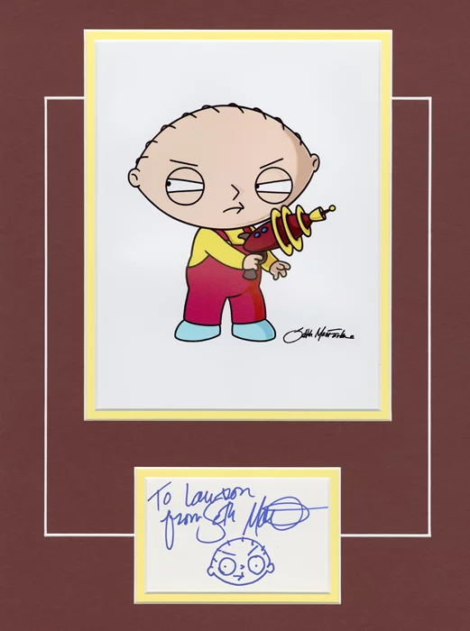 Seth MacFarlane autograph