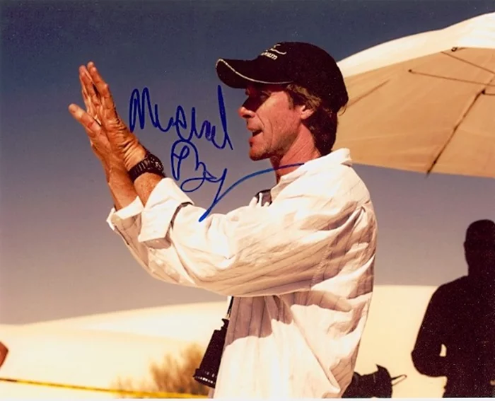 Michael Bay autograph