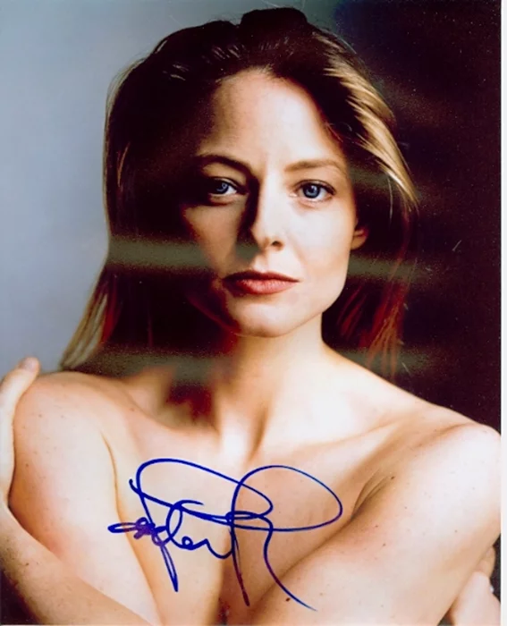 Jodie Foster autograph