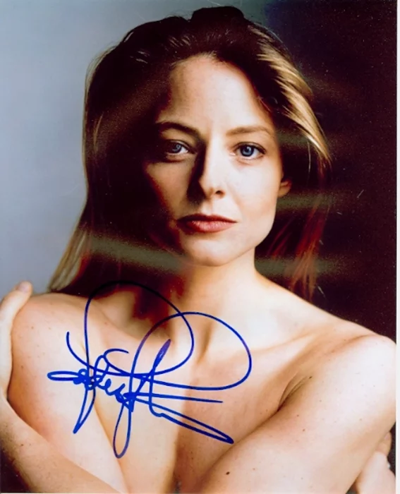 Jodie Foster autograph
