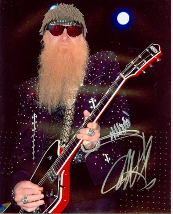 Billy Gibbons autograph