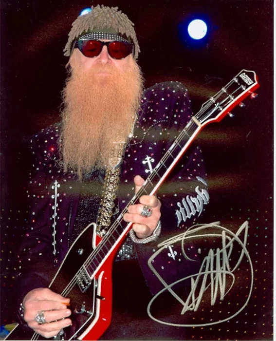 Billy Gibbons autograph