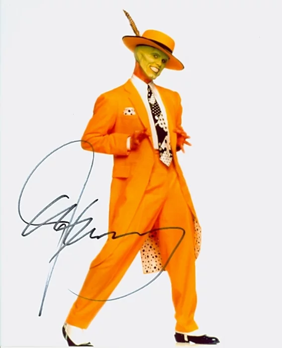 Jim Carrey autograph