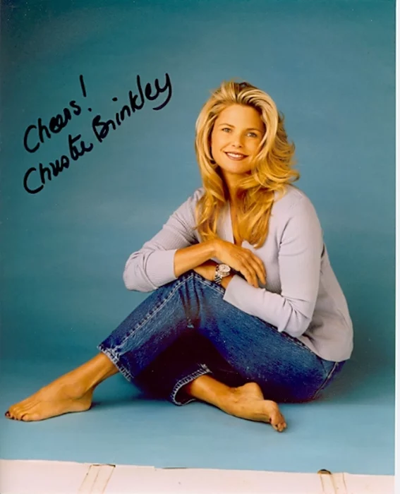 Christie Brinkley autograph