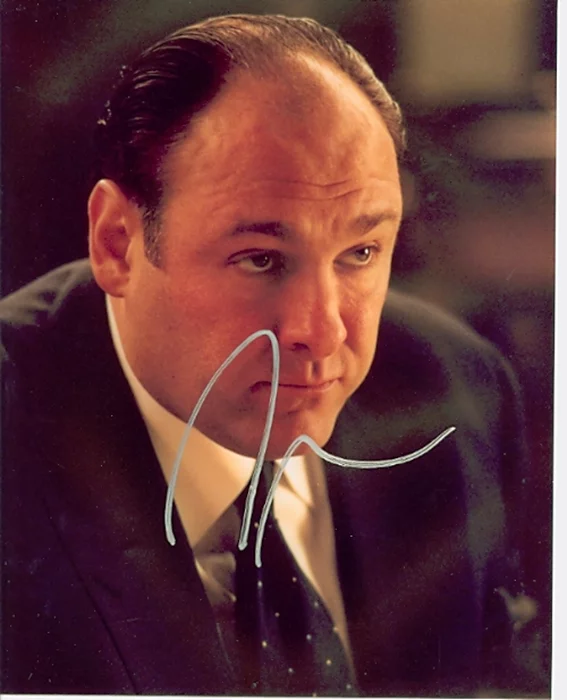 James Gandolfini autograph