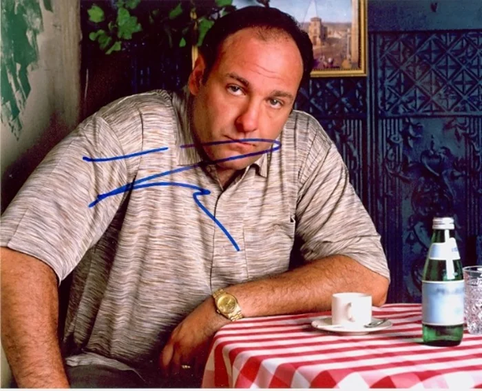 James Gandolfini autograph