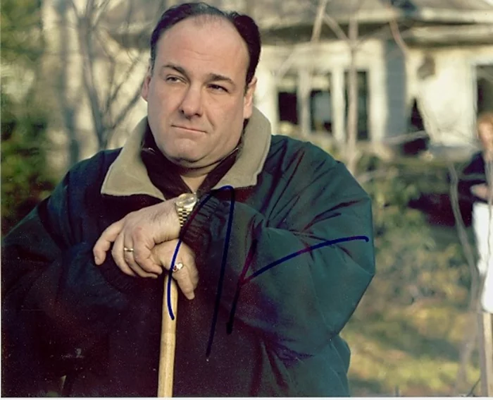 James Gandolfini autograph