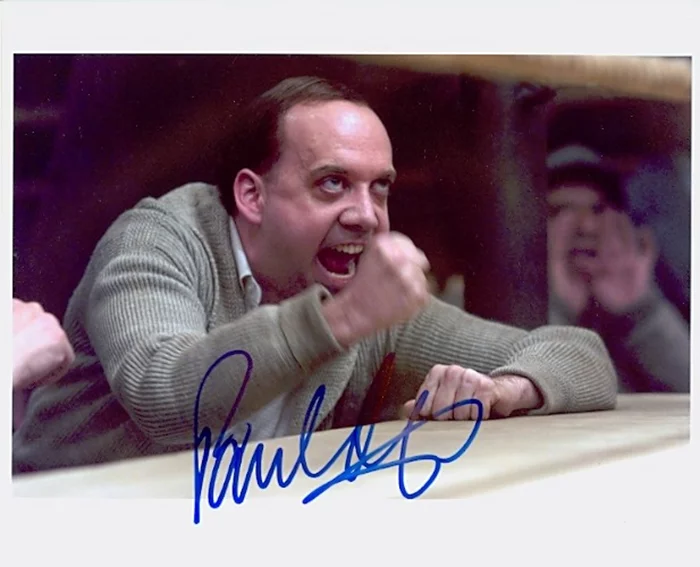 Paul Giamatti autograph