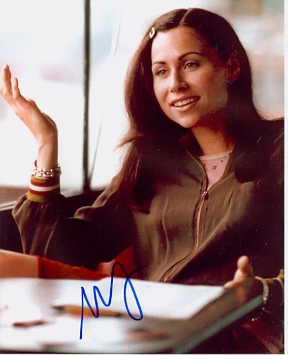 Minnie Driver autograph