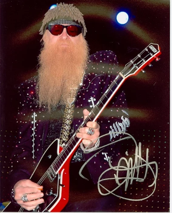 Billy Gibbons autograph
