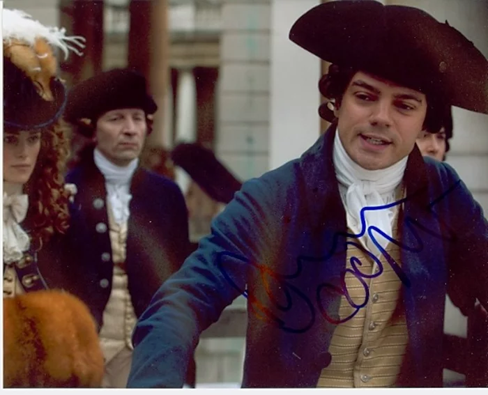Dominic Cooper autograph