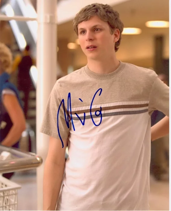 Michael Cera autograph