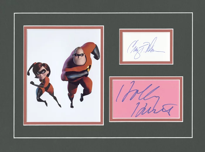 The Incredibles autograph