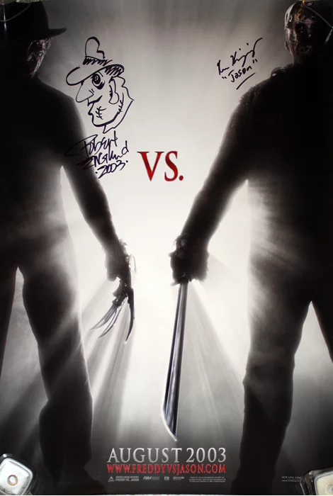 Freddy vs. Jason autograph