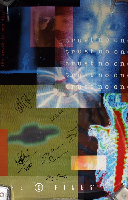 The X-Files autograph