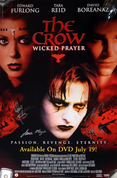The Crow: Wicked Prayer autograph