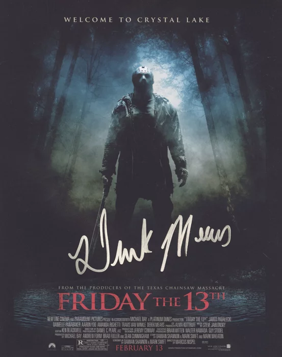 Derek Mears autograph