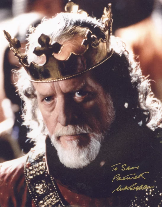 Patrick McGoohan autograph