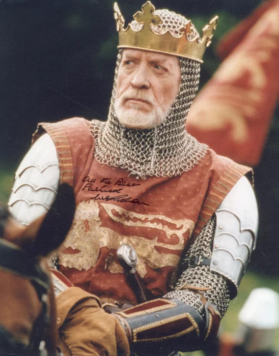 Patrick McGoohan autograph