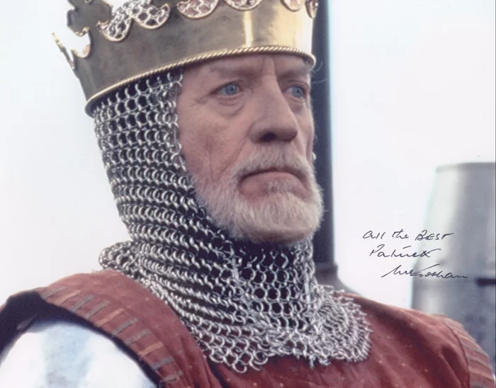 Patrick McGoohan autograph
