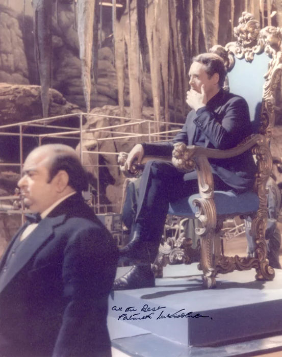 Patrick McGoohan autograph