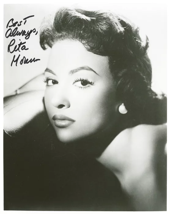 Rita Moreno autograph