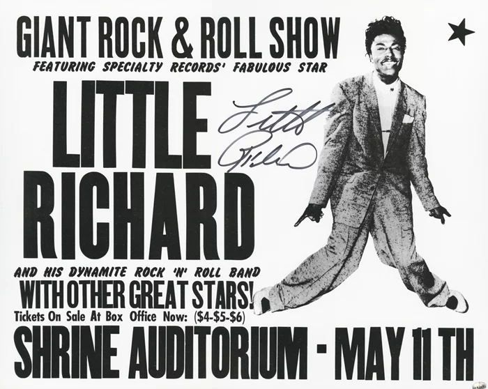 Little Richard autograph