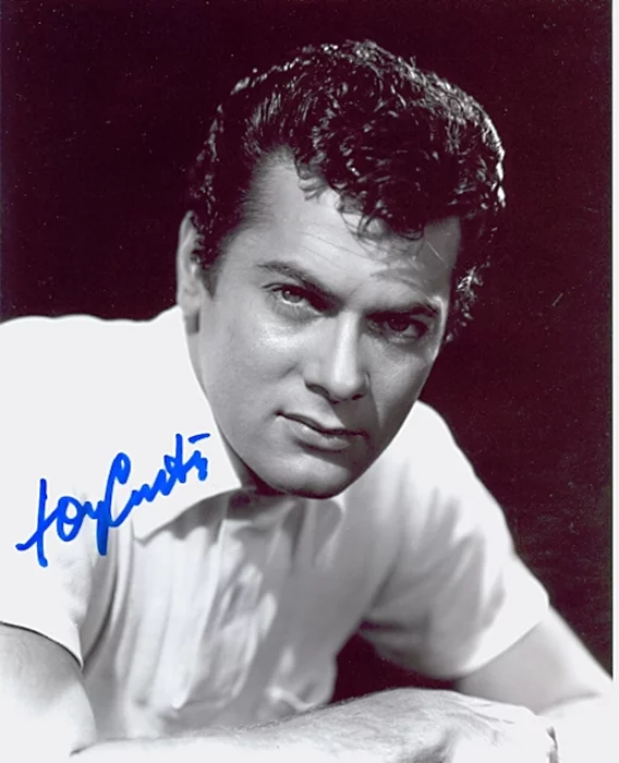 Tony Curtis autograph