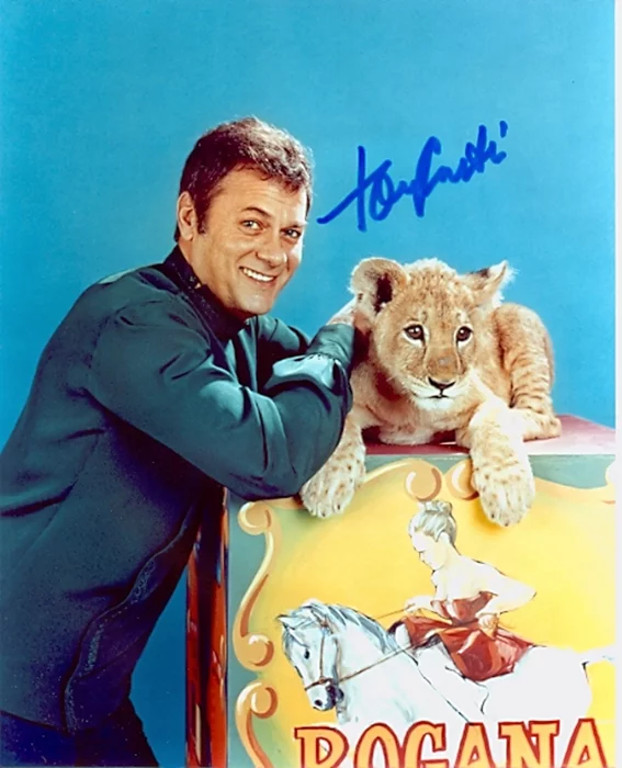 Tony Curtis autograph